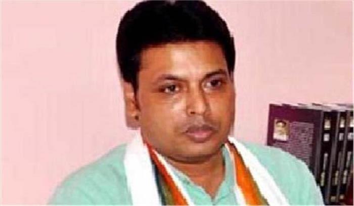 ग्रामीण बाजारों में कचरा प्रबंधन के लिए विप्लव देव दान करेंगे छह महीने का वेतन