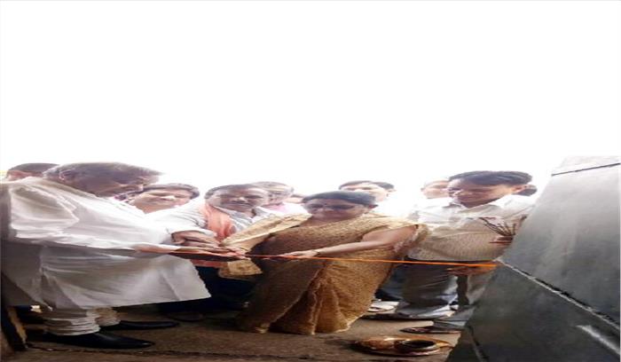 बीरगांव महापौर ने किया शासकीय माध्यमिक विद्यालय का लोकार्पण