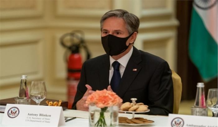 ब्लिंकन ने जयशंकर, कुरैशी के साथ अफगानिस्तान की स्थिति पर चर्चा की