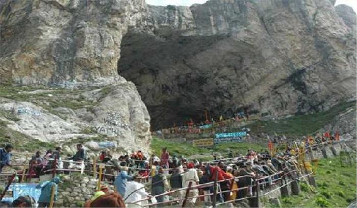 अमरनाथ यात्रियों का पहला जत्था रवाना