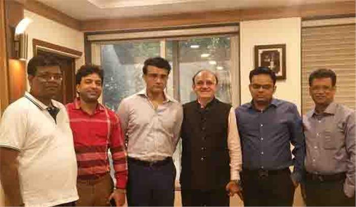 सीके खन्ना ने बीसीसीआई के नए अध्यक्ष गांगुली को दी शुभकामनाएं