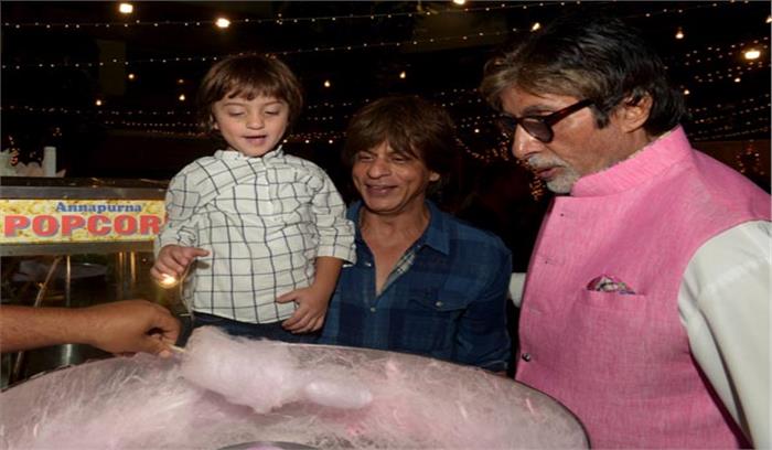 अबराम अमिताभ बच्चन को शाहरुख का पापा समझता है