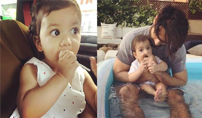 शाहिद की बेटी मीशा के कान छिदे