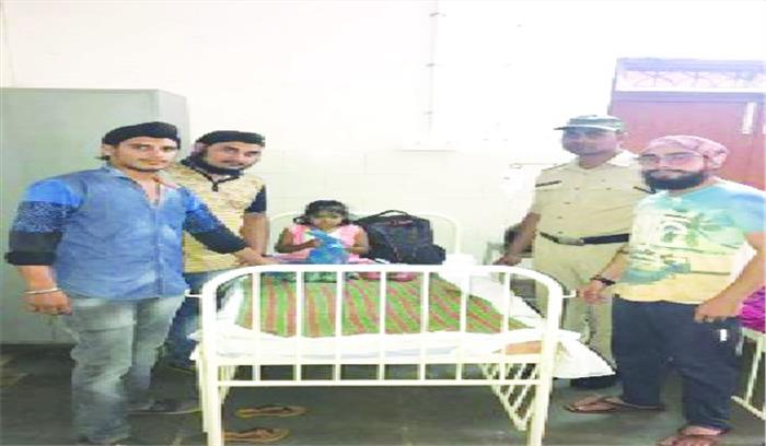 बोन मैरो से पीड़ित बच्ची को, ब्लड डोनेटर्स ग्रुप ने उपलब्ध कराया ब्लड