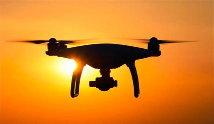 बीएसएफ जवानों ने भारतीय सीमा में पाकिस्तानी ड्रोन गिराया