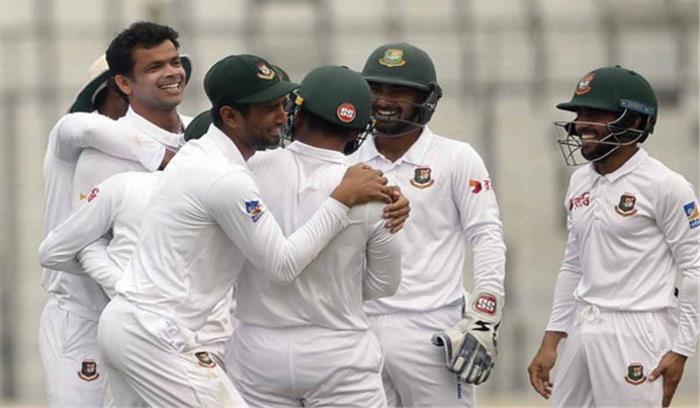 मीरपुर टेस्ट: स्पिन गेंदबाजों ने दिलाई श्रीलंका को 1-0 से जीत