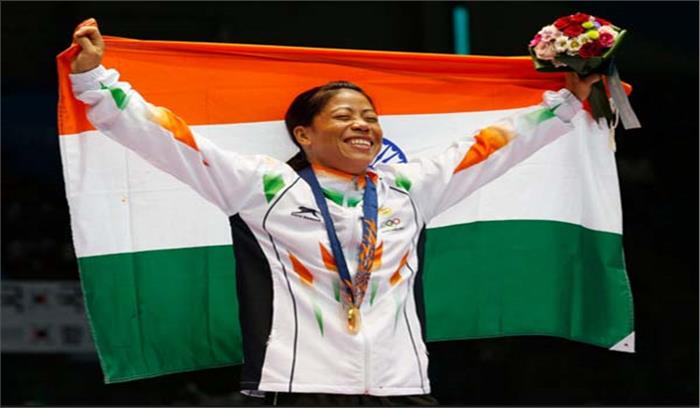 मैरीकॉम ने एशियाई मुक्केबाजी चैंपियनशिप में जीता स्वर्ण पदक