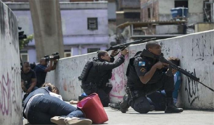 ब्राजील के रियो डी जनेरियो में पुलिस व मादक पदार्थ तस्करों के बीच संघर्ष, 7 की मौत