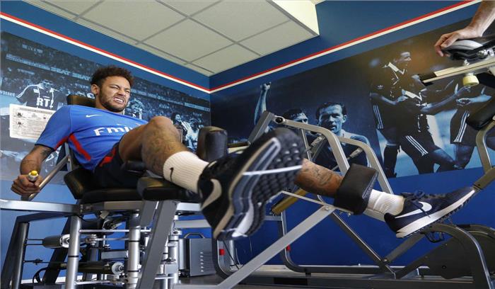 चोट से उबरने के लिए नेमार ने शुरू की रिहैबिलिटेशन प्रक्रिया