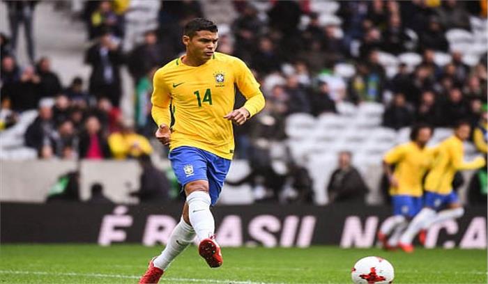 फीफा विश्व कप के लिए ब्राजील शारीरिक और मानसिक रूप से तैयार:  थियागो सिल्वा