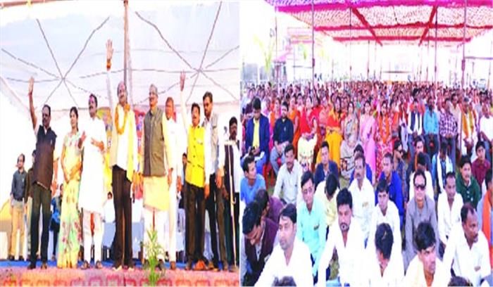 कार्यकर्ता कमर कस लें ,चौथी बार भी लाना है भाजपा सरकार: बृजमोहन