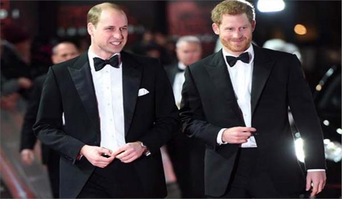 स्टार वार्स : द लास्ट जेदी के प्रीमियर में प्रिंस विलियम और प्रिंस हैरी ने की शिरकत