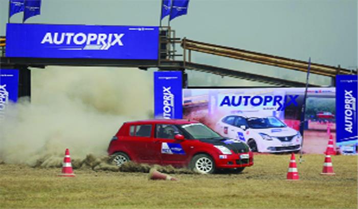 बुद्धा इंटरनेशनल सर्किट में मारुति की कारों ने भरा फर्राटा