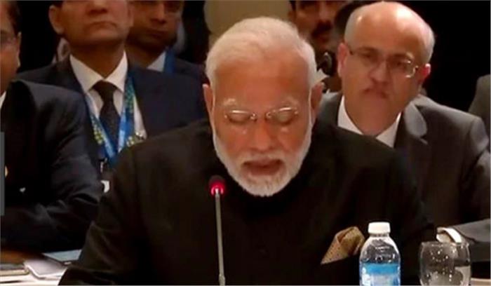 दुनिया के सामने सबसे बड़ी चुनौती आतंकवाद: मोदी