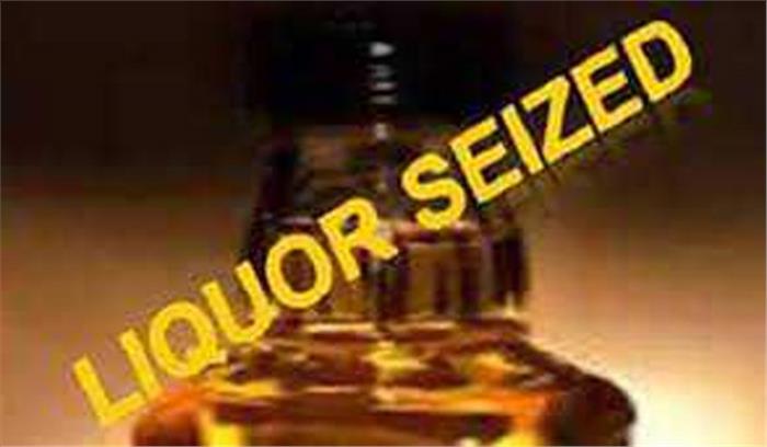 बिहार : 390 कार्टन विदेशी शराब बरामद