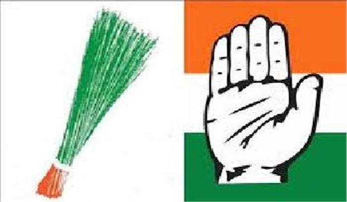 उपचुनावों में जीते कांग्रेस व आप