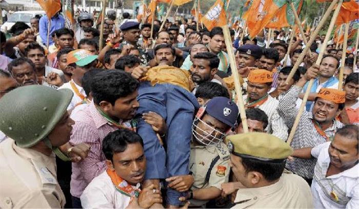 त्रिपुरा में भाजपा-वामपंथी समर्थकों के बीच झड़प, 25 घायल