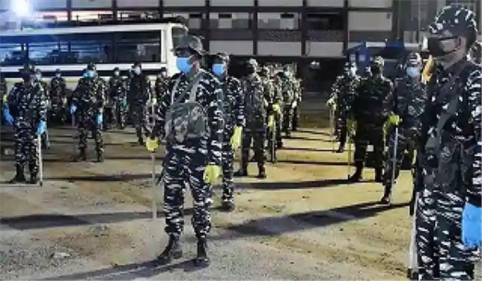 सीआरपीएफ के एक बटालियन के 135 जवान कोरोना संक्रमित