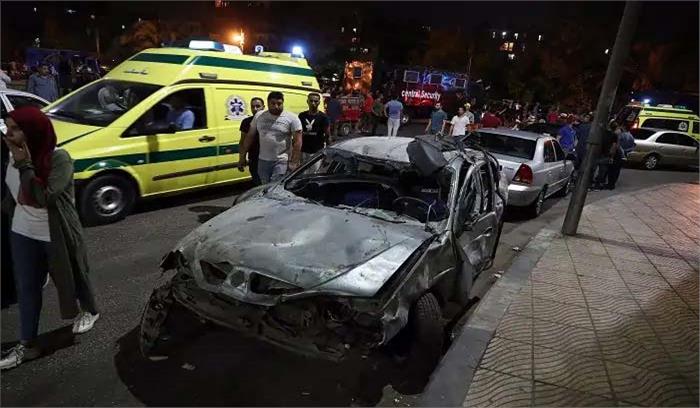 काहिरा में अस्पताल के बाहर विस्फोट, 17 की मौत