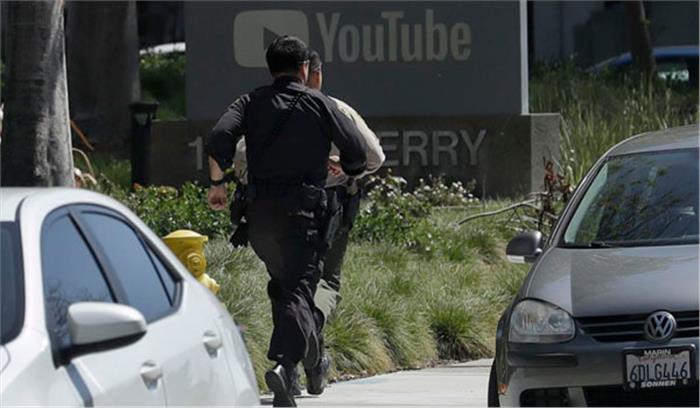 कैलिफोर्निया के यू-ट्यूब मुख्यालय में बंदूकधारी महिला ने की गोलीबारी, एक की मौत तीन घायल