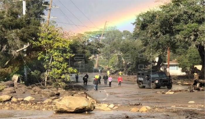 कैलिफोर्निया में भूस्खलन और बाढ़ से 13 की मौत