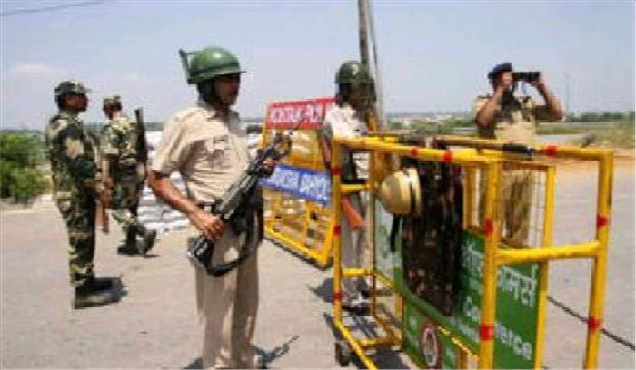 डेरा परिसर के आसपास सुरक्षा कड़ी