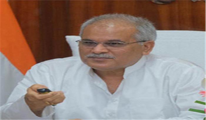 राजधानी और नए जिले के विकास की प्राथमिकताएं एक जैसी : भूपेश