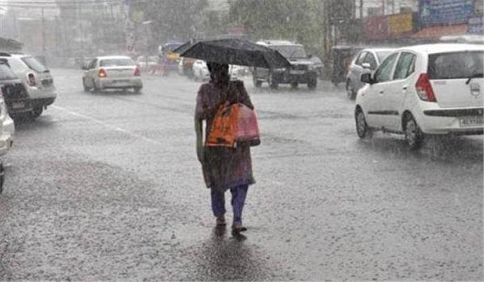 राजधानी में भीषण गर्मी से बारिश ने दी राहत