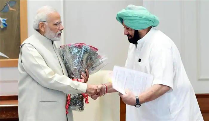 पराली जलाने की रोकथाम के लिए पंजाब ने मांगा पीएम मोदी से मुआवजा