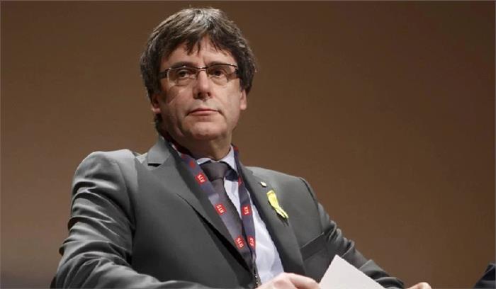  कैटेलोनिया के पूर्व राष्ट्रपति कार्ल्स पुइगडेमोंट जर्मनी में प्रवेश करने के दौरान गिरफ्तार