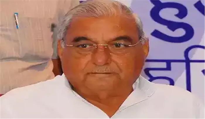 हरियाणा के पूर्व मुख्यमंत्री भूपेन्द्र सिंह हुड्डा के घर पर सीबीआई का छापा