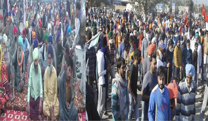 Farmer Protest: उग्र होता जा रहा है किसान आंदोलन, सरकार से वार्त्ता हुई शुरु