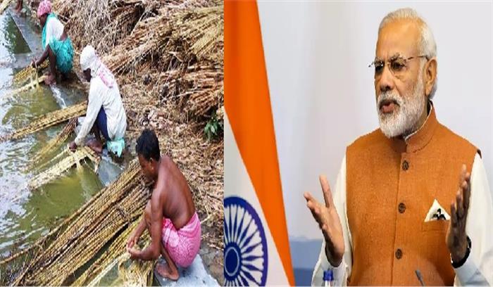  केन्द्र सरकार ने निर्धारित किया जूट का समर्थन मूल्य 3700 रुपये क्विंटल