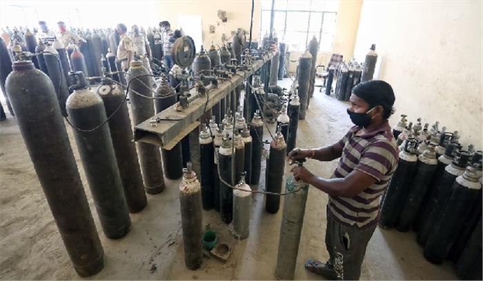 केंद्र सरकार ने लिक्विड ऑक्सीजन के गैर चिकित्सकीय उपयोग पर लगाई रोक