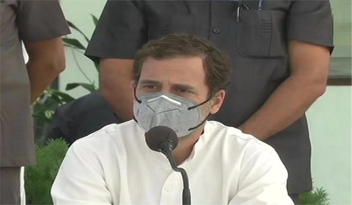 राहुल गांधी ने पेट्रोल, डीजल से कर हटाने की मांग की