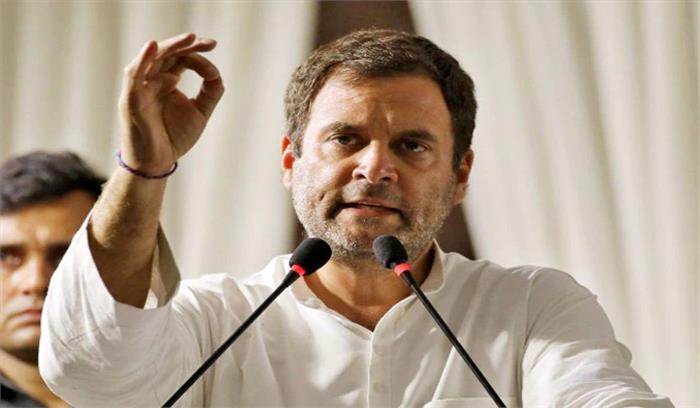 सेंट्रल विस्टा आपराधिक अपव्यय है: राहुल गांधी