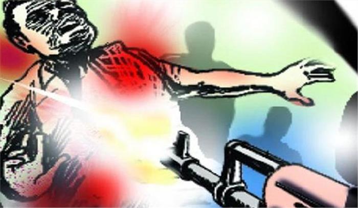 युवक की गोली मारकर हत्या, चक्काजाम