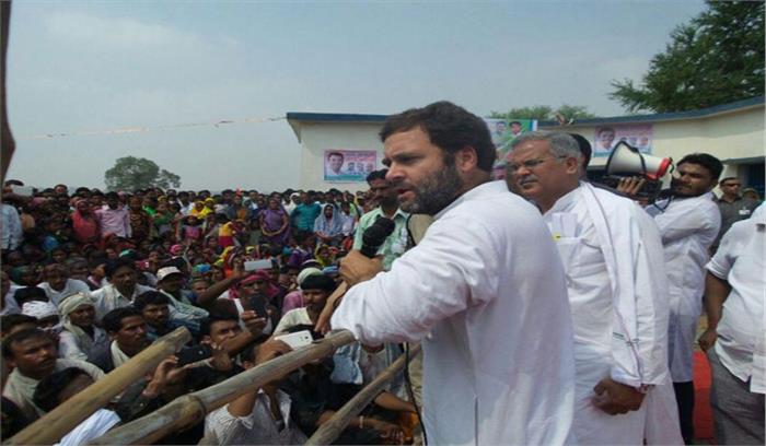 किसानों का टूटा वादा पूरा होगा कांग्रेस सरकार में : राहुल