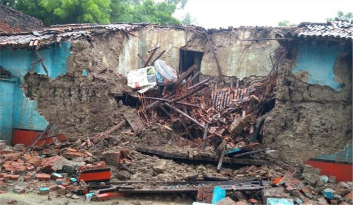 चंदौली में दीवार गिरने से 60 वर्षीय मजदूर की मृत्यु