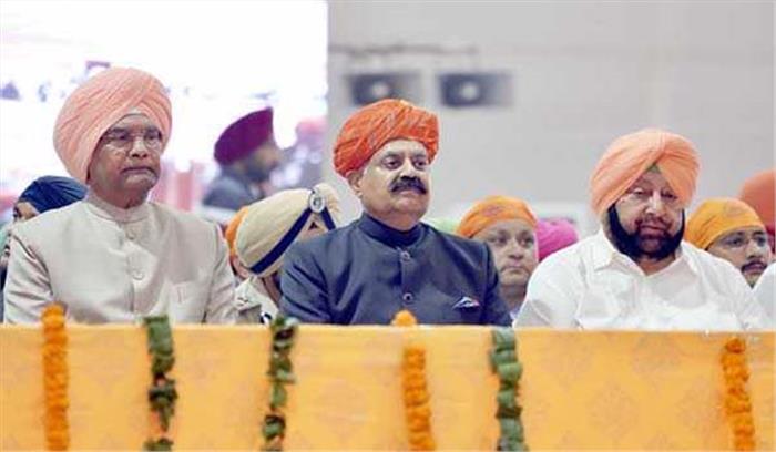 पाक स्थित गुरूधामों के दर्शन की छूट का मसला प्रधानमंत्री के समक्ष उठायेंगे :अमरिंदर