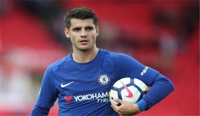 चेल्सी के स्ट्राइकर अल्वारो मोराटा हुए चोटिल