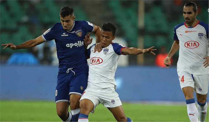 चेन्नइयन और बेंगलुरू ने खेला गोलरहित ड्रॉ