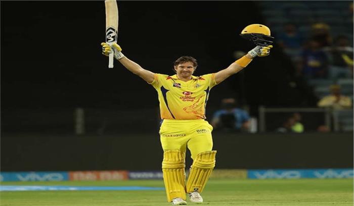 चेन्नई की जीत में चमके वॉटसन