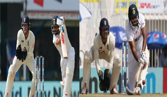 INDvsENG 2nd Test: कोहली और अश्विन की सधी पारी, मौजूदा स्कोर 176/6