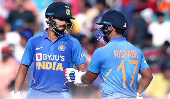 अय्यर और पंत के अर्धशतक, भारत का चुनौतीपूर्ण स्कोर