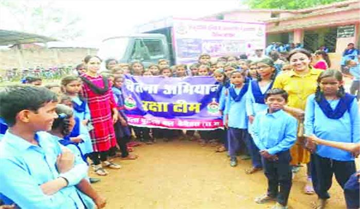 सैगोना में पुलिस ने चलाया चेतना अभियान