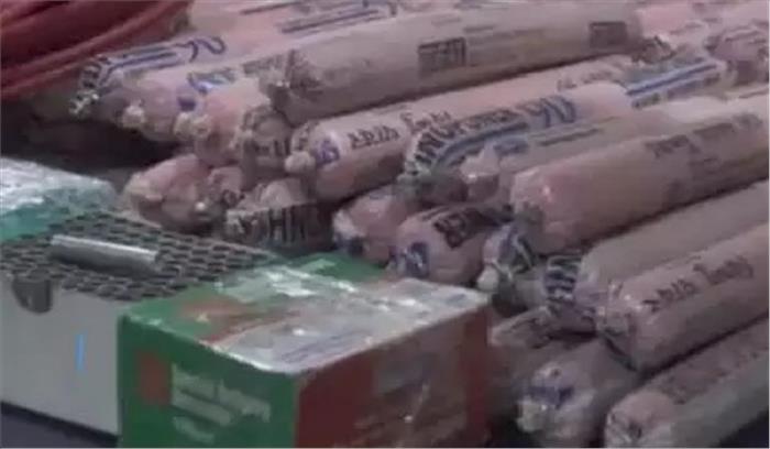 छग : भिलाई में भारी मात्रा में विस्फोटक बरामद