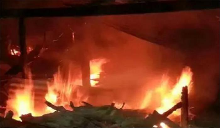 मध्यप्रदेश: आग की चपेट में आने से दो बहनों की मौत