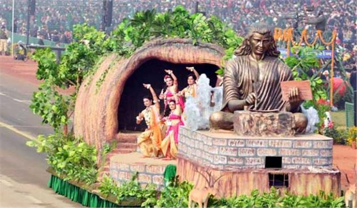 छत्तीसगढ़ की गणतंत्र दिवस झांकी को तीसरा पुरस्कार