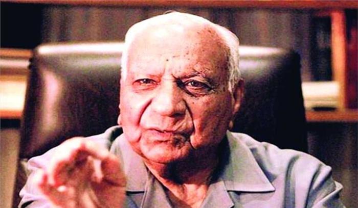 छत्तीसगढ़ के राज्यपाल बलरामजी दास टंडन का 91 वर्ष में निधन